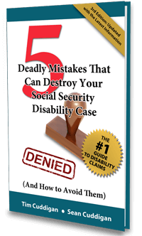 Free Book Lists the Errors You MUST NOT MAKE in Your Disability Claim