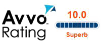 Logo Recognizing Cuddigan Law's affiliation with AVVO