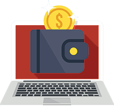 Laptop and calculator